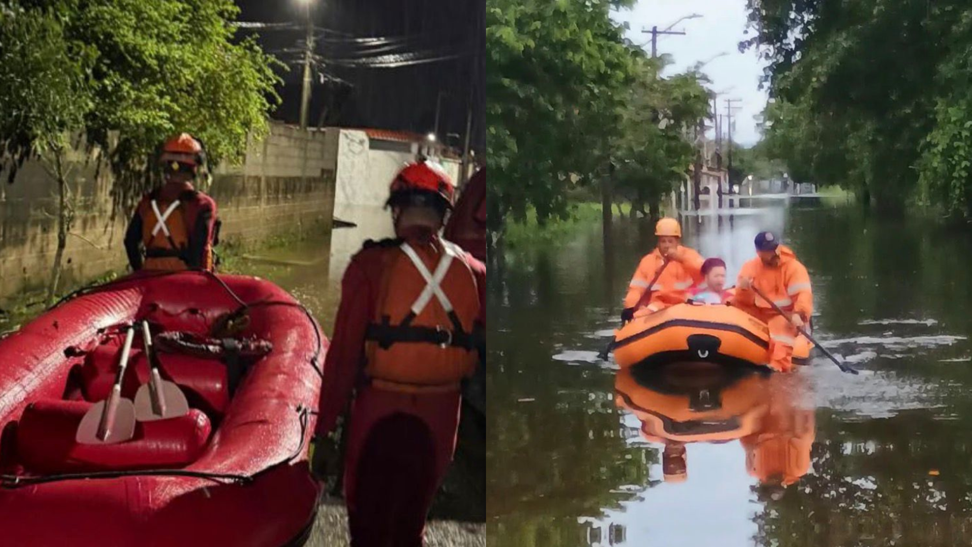 300 pessoas ficaram desabrigadas em Peruíbe após chuvas intensas