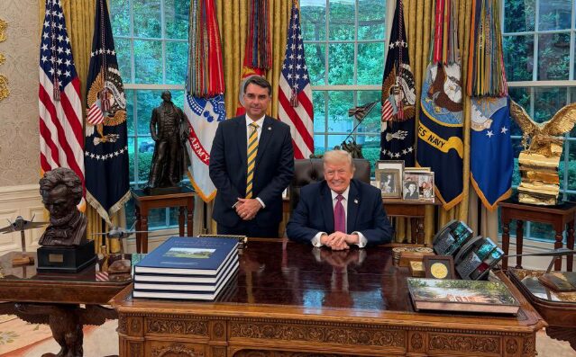 Flávio se encontra com Trump; reações do governo Lula explicadas