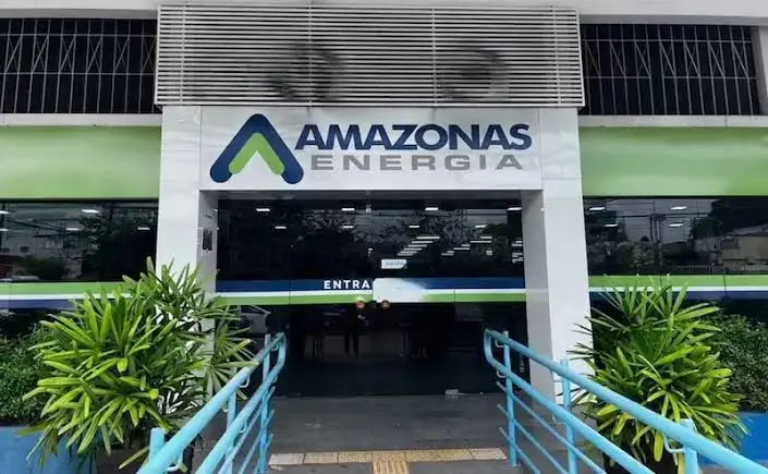 Entrada da sede da Amazonas Energia